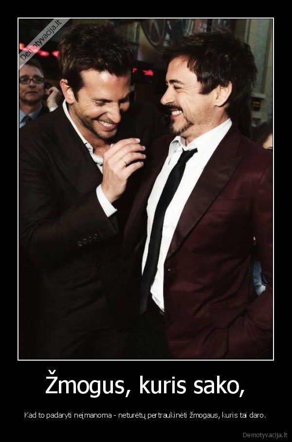 Žmogus, kuris sako,