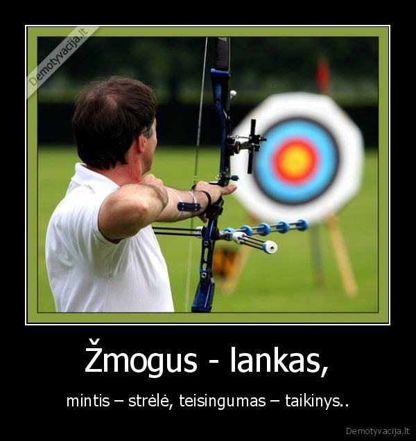 Žmogus - lankas,