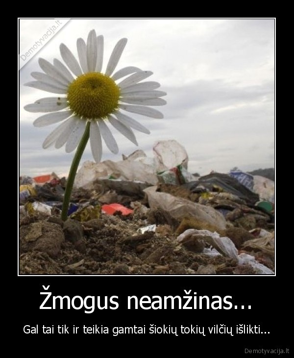 Žmogus neamžinas...