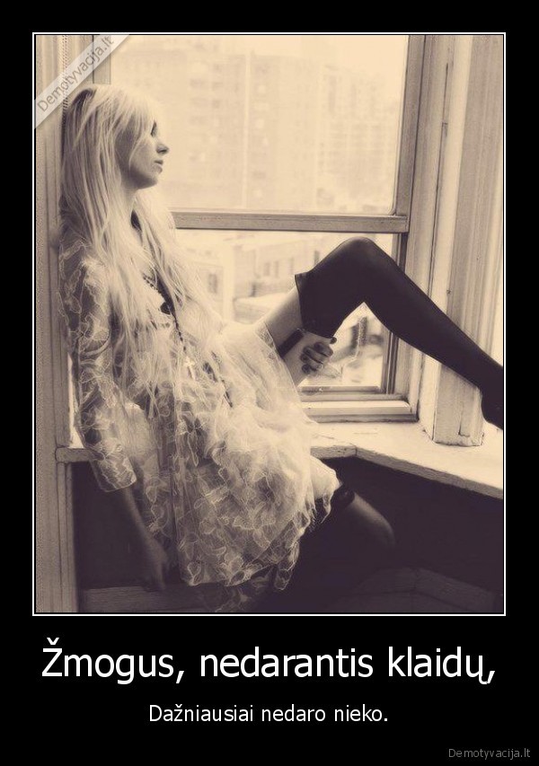 Žmogus, nedarantis klaidų,