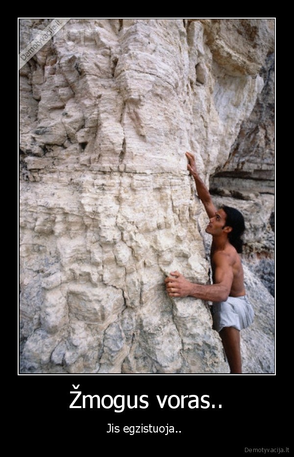 zmogus, voras, egzistuoja