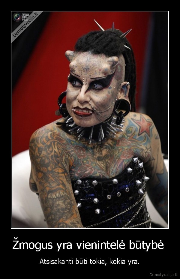 Žmogus yra vienintelė būtybė 