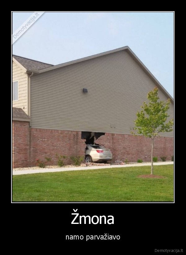 zmona,masina,parvaziavo,namo