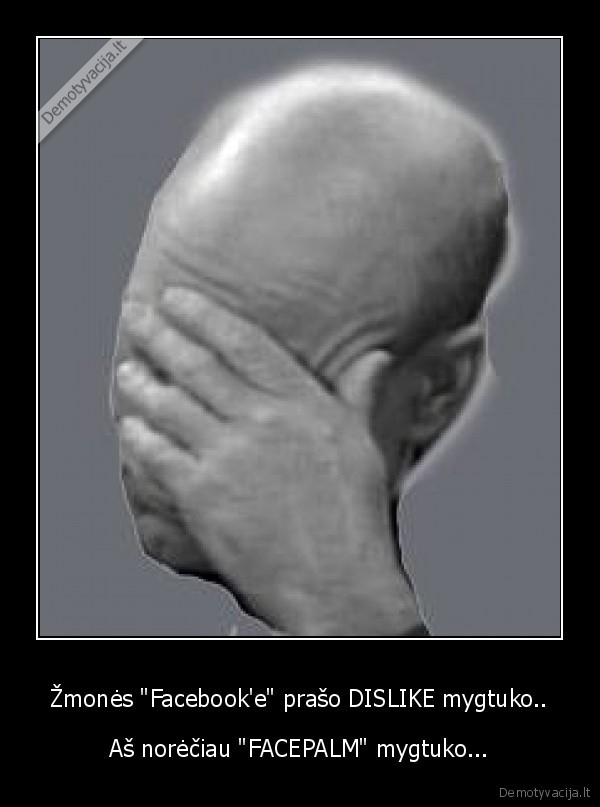 facepalm