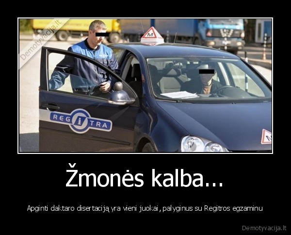 Žmonės kalba...