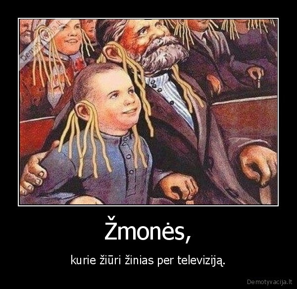 zmones,zinios,makaronai
