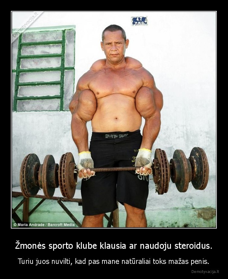 sporto, sale,steroidai,penis