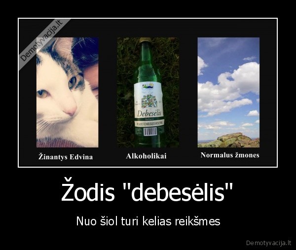 Žodis "debesėlis"