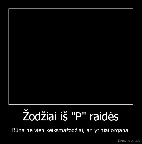 Žodžiai iš "P" raidės