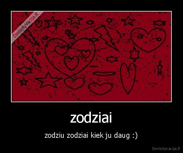 zodziai