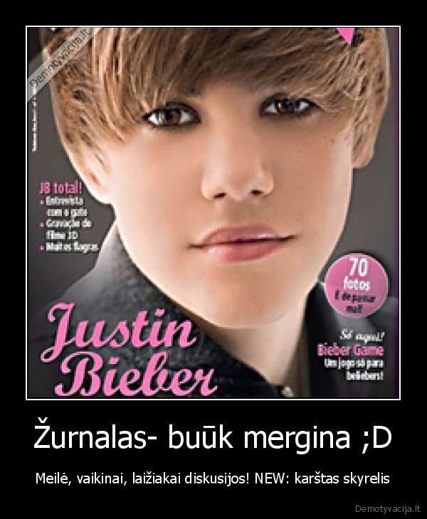 Žurnalas- buūk mergina ;D