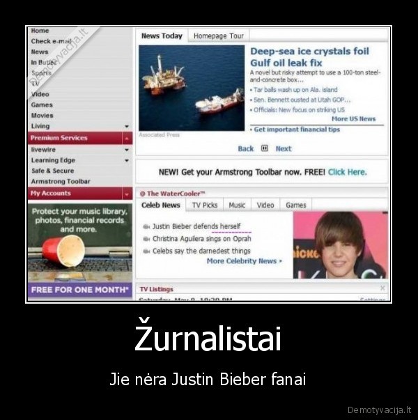 bieber,zurnalistai,straipsnis
