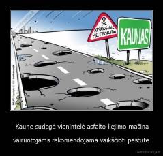  Kaune sudegė vienintelė asfalto liejimo mašina - vairuotojams rekomendojama vaikščioti pėstute