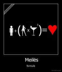  Meilės - formulė