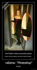  rašoma- "Photoshop" - Genijau