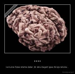 .... - kai kurios frazes istartos dabar ,tik laikui begant igaus tikraja reiksme...