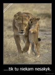 ....tik tu niekam nesakyk. - 