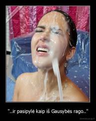 "..ir pasipylė kaip iš Gausybės rago.." - 