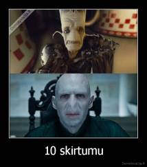 10 skirtumu - 