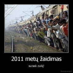 2011 metų žaidimas - surask zuikį!