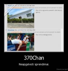 370Chan - Neapgalvoti sprendimai.