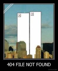 404 FILE NOT FOUND - 