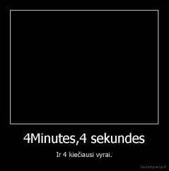 4Minutes,4 sekundes - Ir 4 kiečiausi vyrai.