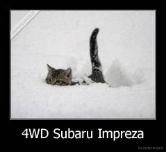 4WD Subaru Impreza - 