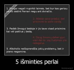 5 išminties perlai - 