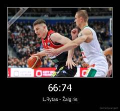 66:74 - L.Rytas - Žalgiris