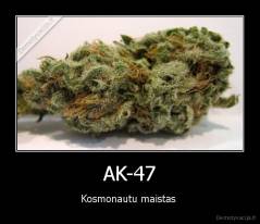 AK-47 - Kosmonautu maistas 
