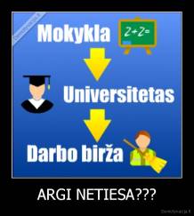 ARGI NETIESA??? - 