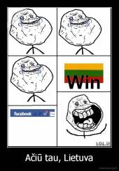 Ačiū tau, Lietuva - 