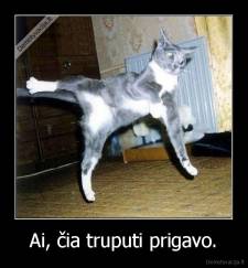 Ai, čia truputi prigavo. - 