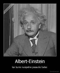 Albert-Einstein - kai kurie nusipelne pasaulio balso 