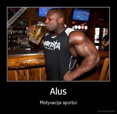 Alus - Motyvacija sportui