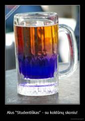 Alus “Studentiškas” - su koldūnų skoniu! - 