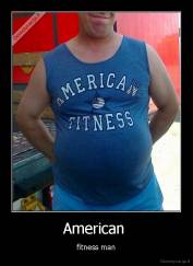 American  - fitness man