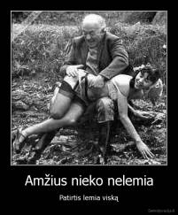Amžius nieko nelemia - Patirtis lemia viską