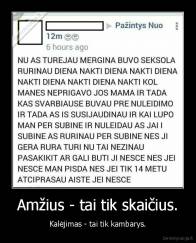 Amžius - tai tik skaičius. - Kalėjimas - tai tik kambarys.