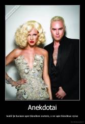 Anekdotai - kodėl jie kuriami apie blondines moteris, o ne apie blondinus vyrus