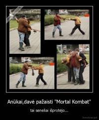 Anūkai,davė pažaisti "Mortal Kombat" - tai seneliai išprotėjo...