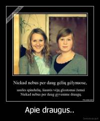 Apie draugus.. - 