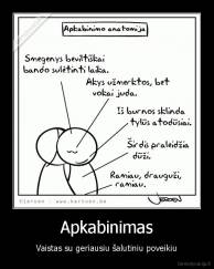 Apkabinimas - Vaistas su geriausiu šalutiniu poveikiu