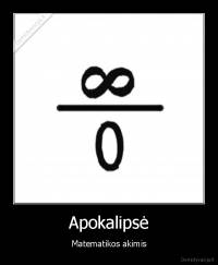 Apokalipsė - Matematikos akimis