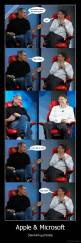 Apple & Microsoft - Savininkų prikolai