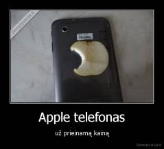 Apple telefonas - už prieinamą kainą