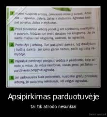 Apsipirkimas parduotuvėje - tai tik atrodo nesunkiai