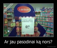 Ar jau pasodinai ką nors? - 