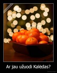Ar jau užuodi Kalėdas? - 